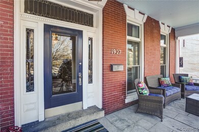 Gracious front entry.