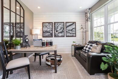 Model home pictured- features and options will var