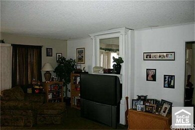 Living room (faux fireplace behind television)