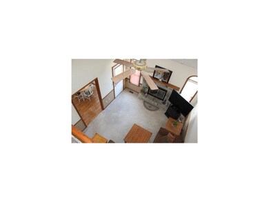 Overview of the living room from the Master Bedroo