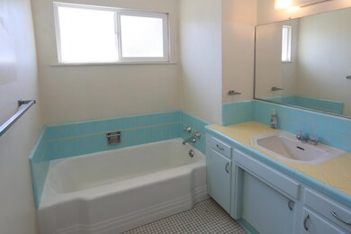 Hall bathroom.