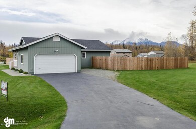 Paved driveway