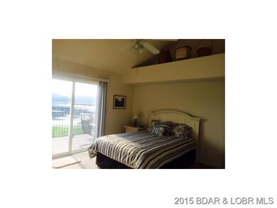 Lake front master bedroom