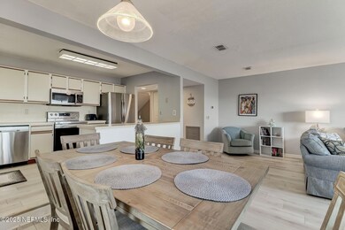Dining Room to Kitchen and Living Room