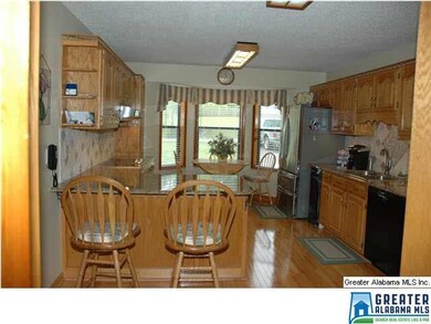 Great View of Kitchen From Breakfast Bar