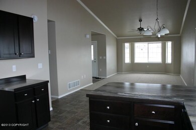 Kitchen, Dining, Living