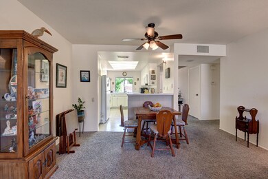DINING ROOM TO KITCHEN AND ENTRY MLS