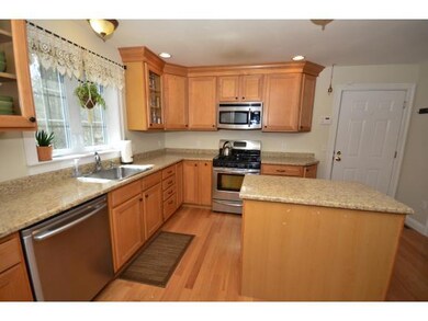 Kitchen looking in from dining