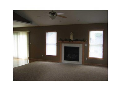 Fireplace. living area