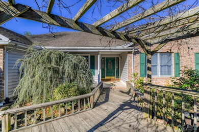 Front Porch with Sitting Area