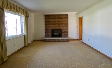 Living Room with Fireplace