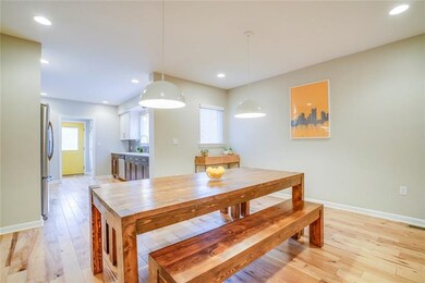 Additional view of the home's dining room which ha