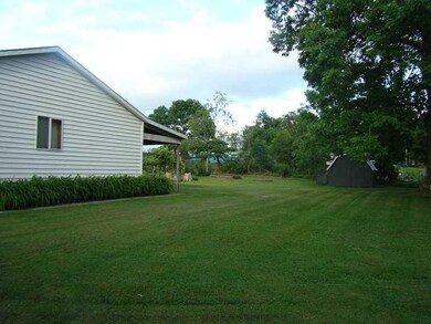 Other. side view of garage and part of lot