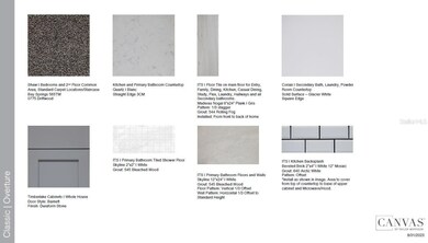 Design Selections - This home is currently under construction - selections are subject to change
