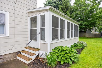 Enclosed Side porch