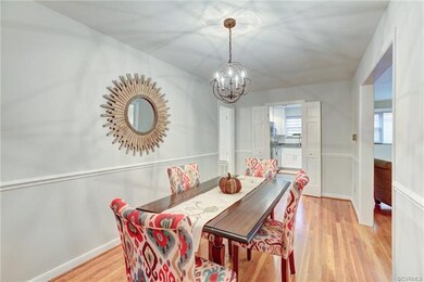 Dining Room opens to Kitchen