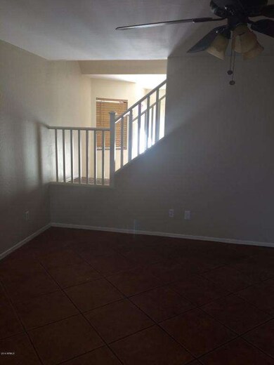 View from Living room to Front Door