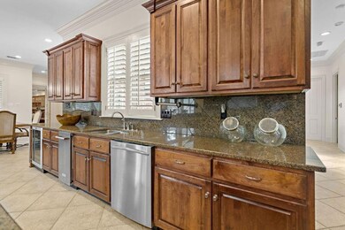 Full chef's kitchen also features an ice machine a
