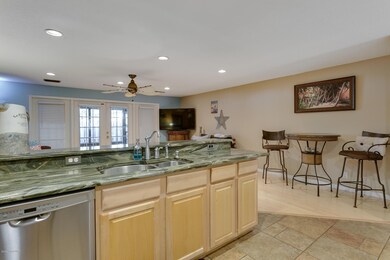 Kitchen open to great room