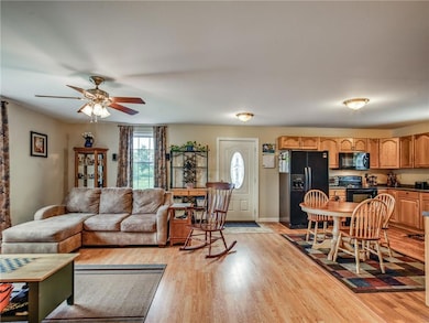 Eat in kitchen: This space can...
