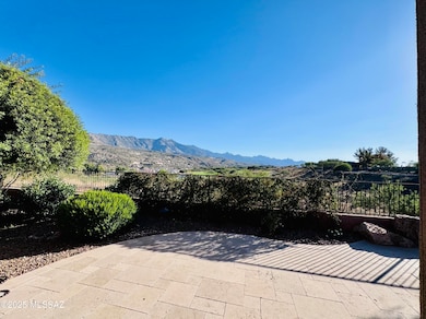 Covered Patio with Mountain Views