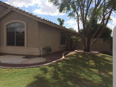 Front yard, corner lot