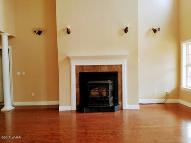 Great room/Pellet Stove.
