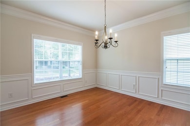 Views of dining room