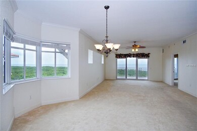 This open and spacious dining room and living room
