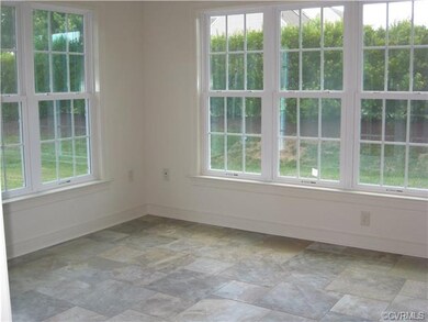 Sunroom; Vaulted Tray Ceiling; Model Picture