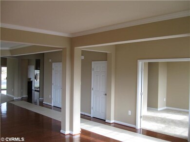 Foyer - From living room view is of office/ guest 