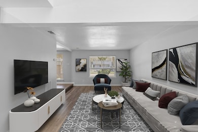 Enter your bright and open living room, a comforta
