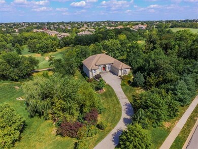 Private hidden Estate home nestled in the trees.