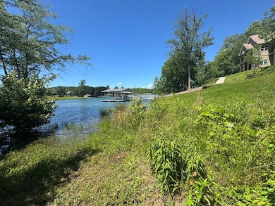 View of lot's small lakefront section