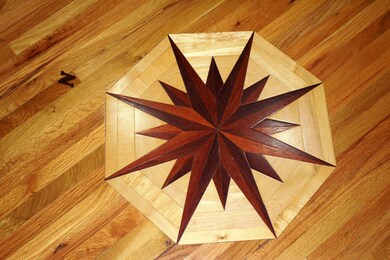 Inlay design in Living Room