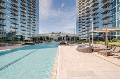 Residents enjoy access to an impressive collection of upscale amenities, including a resort-style pool perfect for cooling off or lounging under the Texas sun.