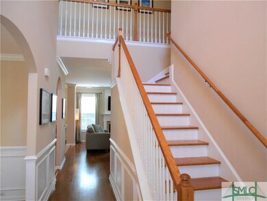Interior Layout -Staircase with Wood Treads