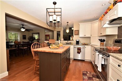 KITCHEN OPEN TO DINING ROOM.