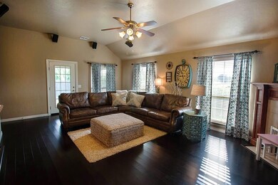 Tons of natural light and wired for surround sound