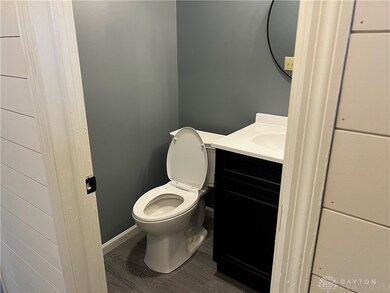 Downstairs half bath