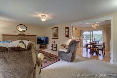 Front door view of living area