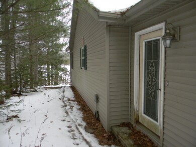 South side of house