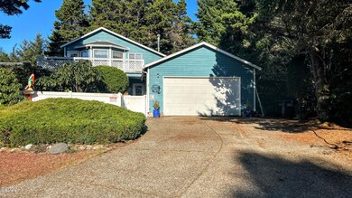 Large driveway