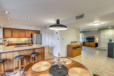 Kitchen and dining open space