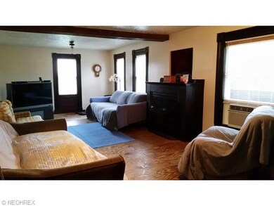 Very, very large living room.  Originally two smal