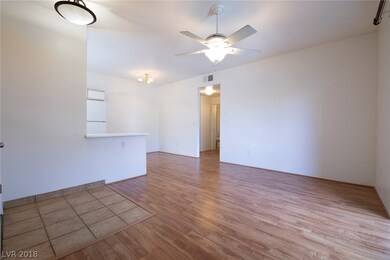 Living Room with wood laminate flooring