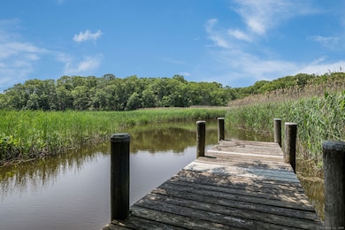 The dock on Turtle Creek. Could come in handy as a hurricane hole should the need arise.