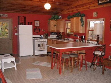 Fully functional kitchen waiting for utilities