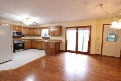 Looking into the kitchen from the Living Room. Stove is only 1 year old