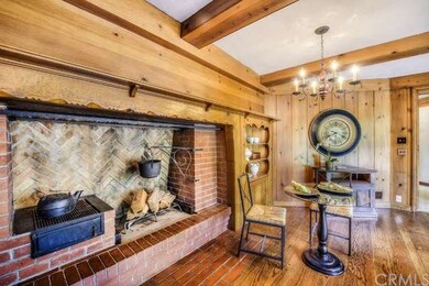 Early American Colonial style fireplace in Family 